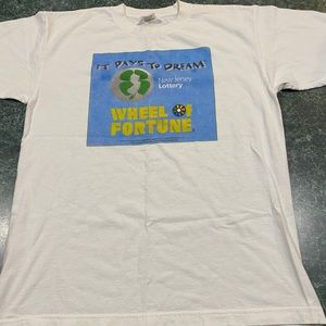 1997 New Jersey Lottery Wheel Of Fortune Tee
